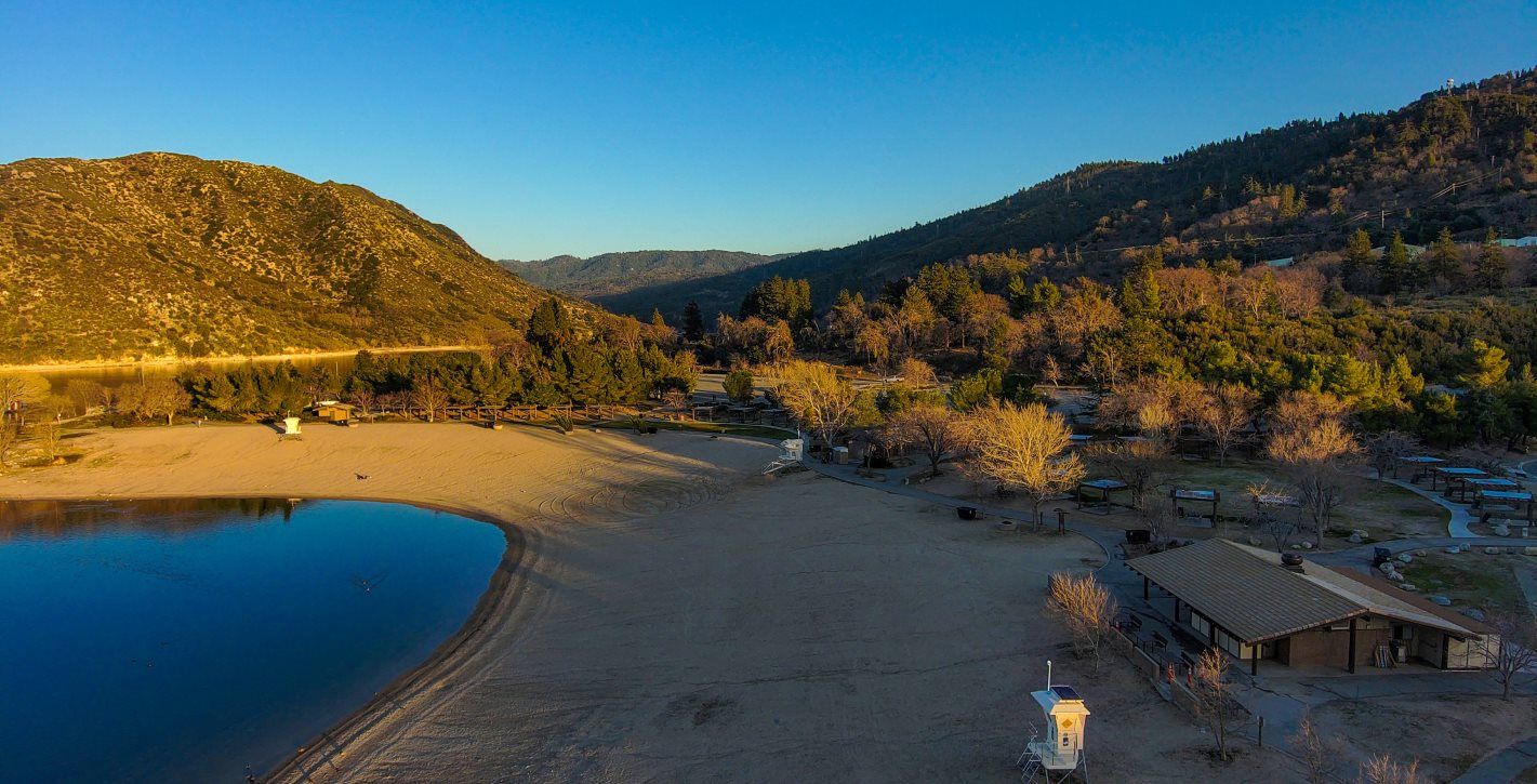 Silverwood lake beach
