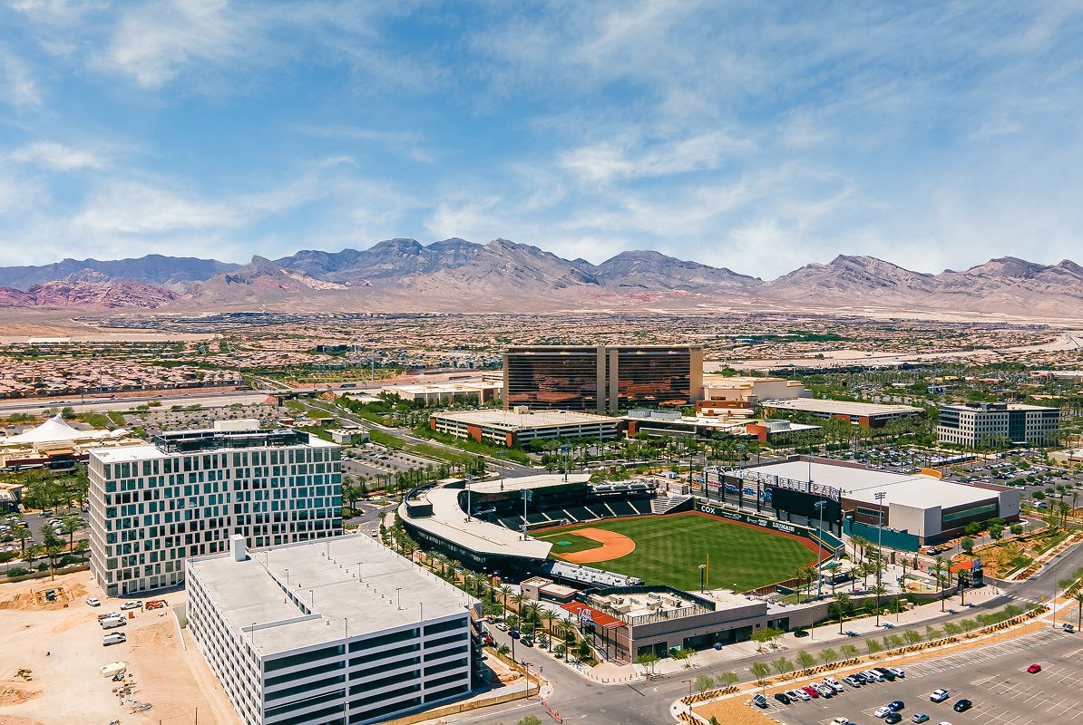 Summerlin Vendor DTS Las Vegas Ballpark Aerial