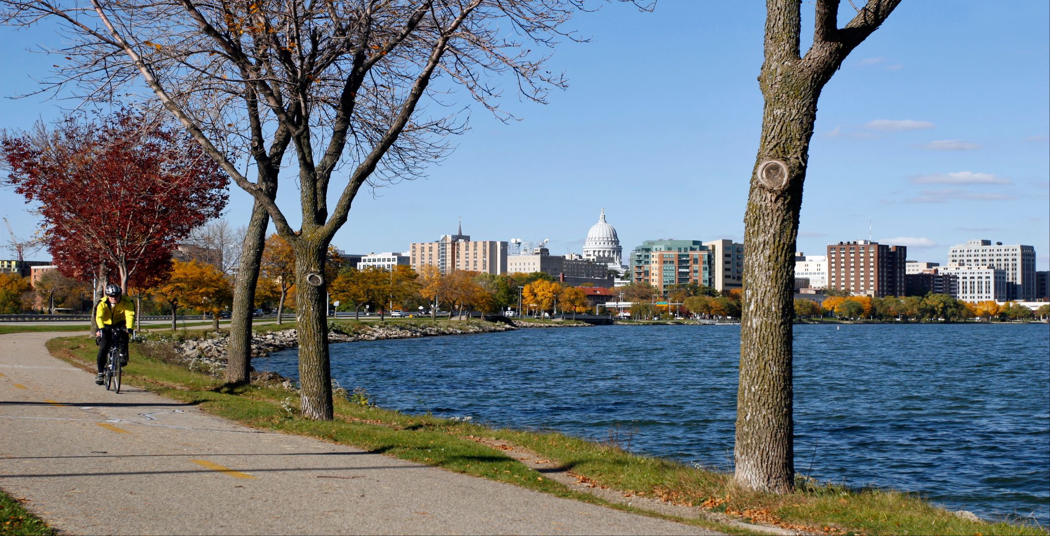 Bike Path in Madison Wisconsin