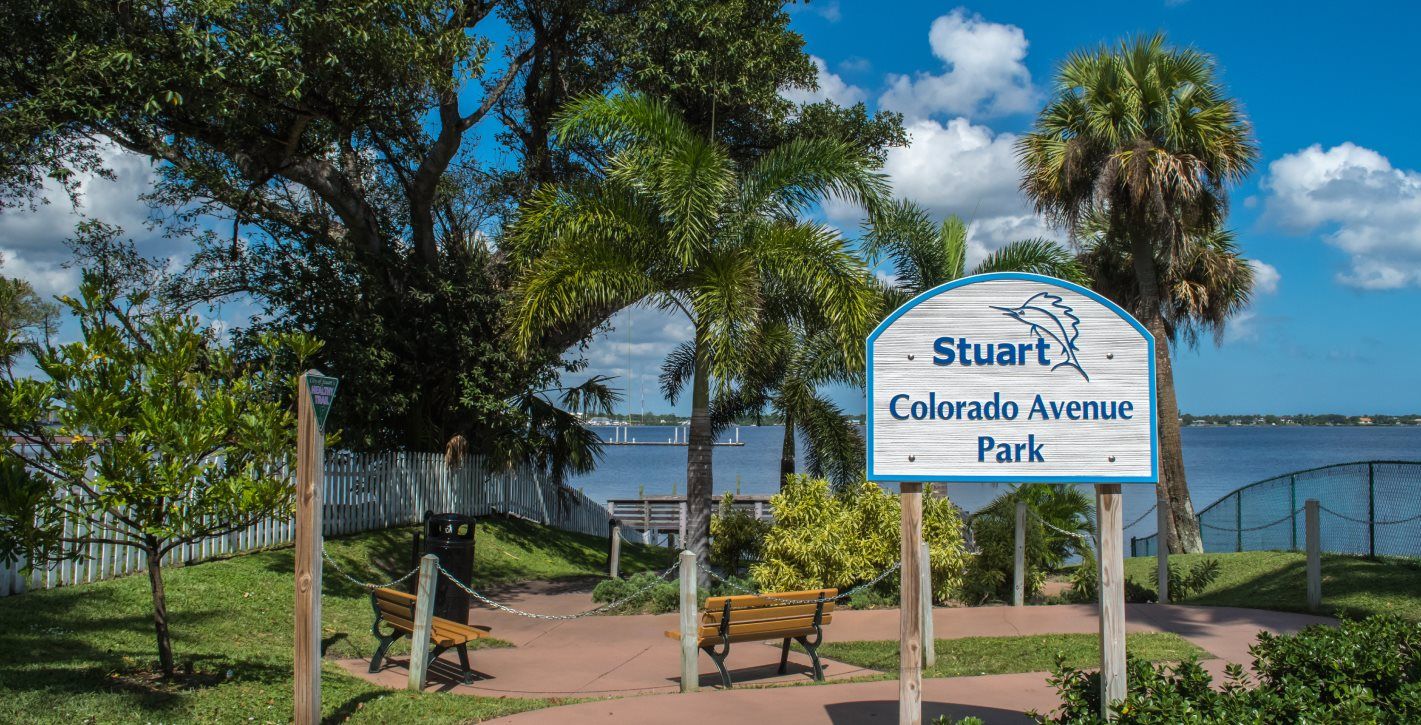 Nearby downtown Stuart