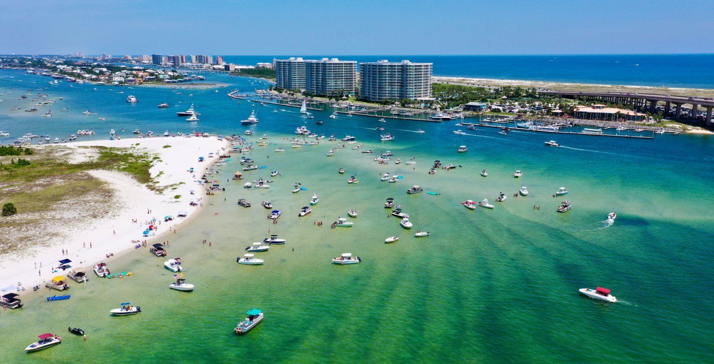 Nearby white-sand beaches