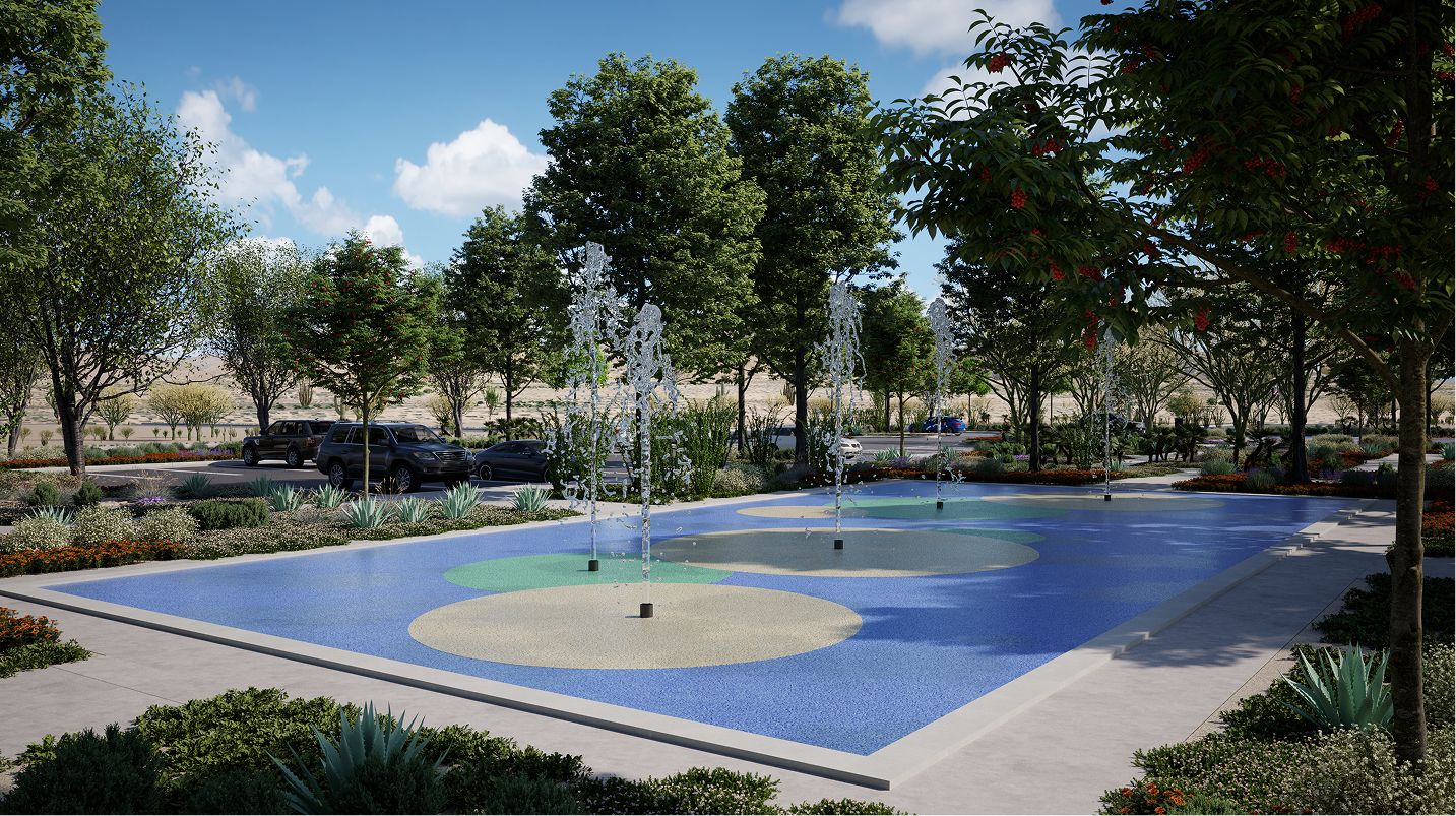 Preston Cadence Amenity Splash Pad