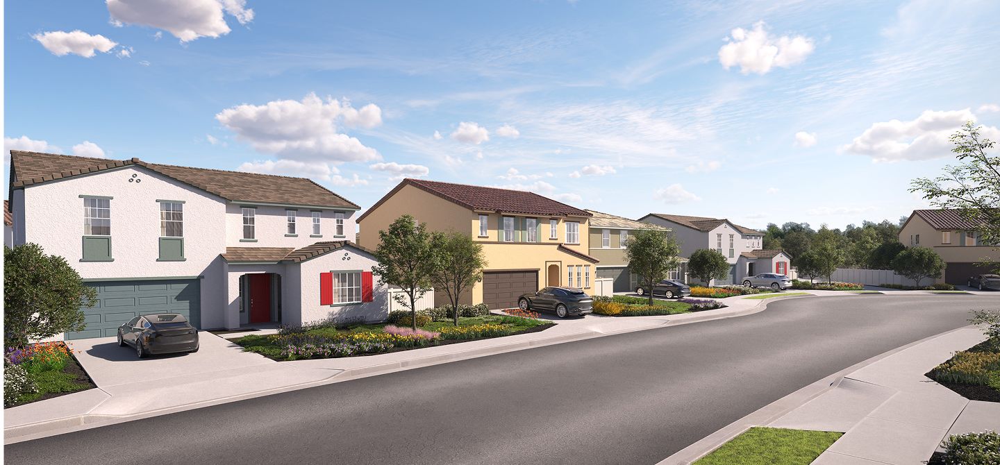 Hillside Meadows Streetscape