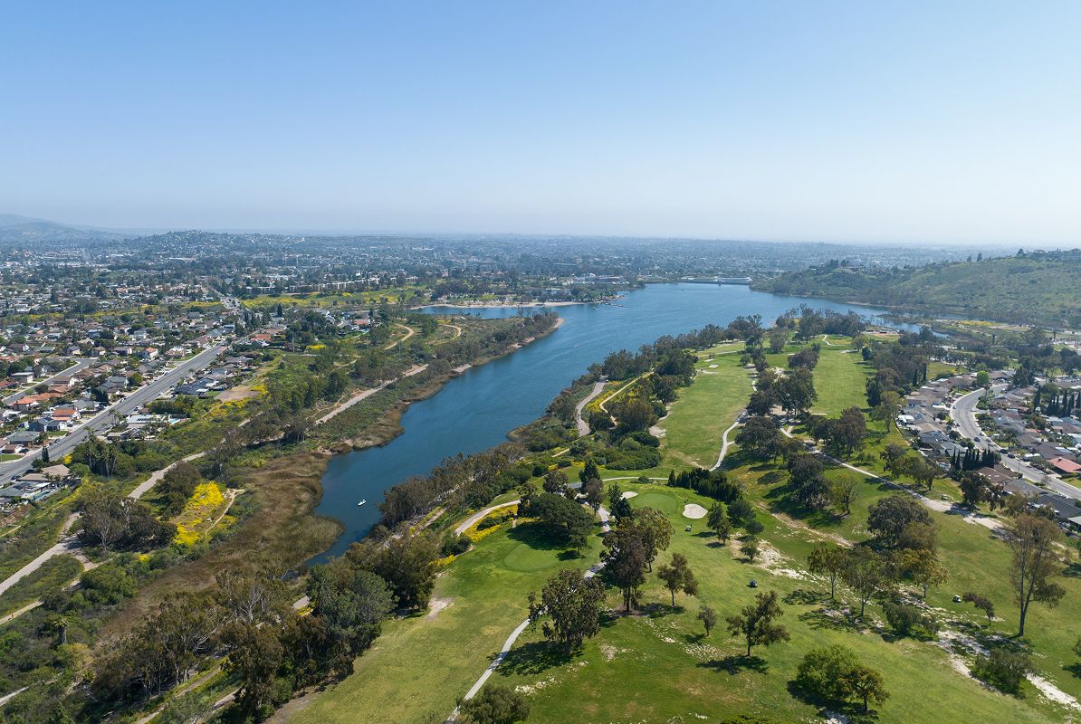 San Diego Lake Murray Reservoir