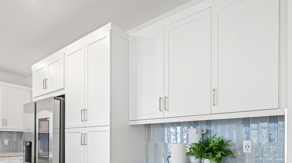 Oceanpointe Kitchen Shaker-style cabinetry