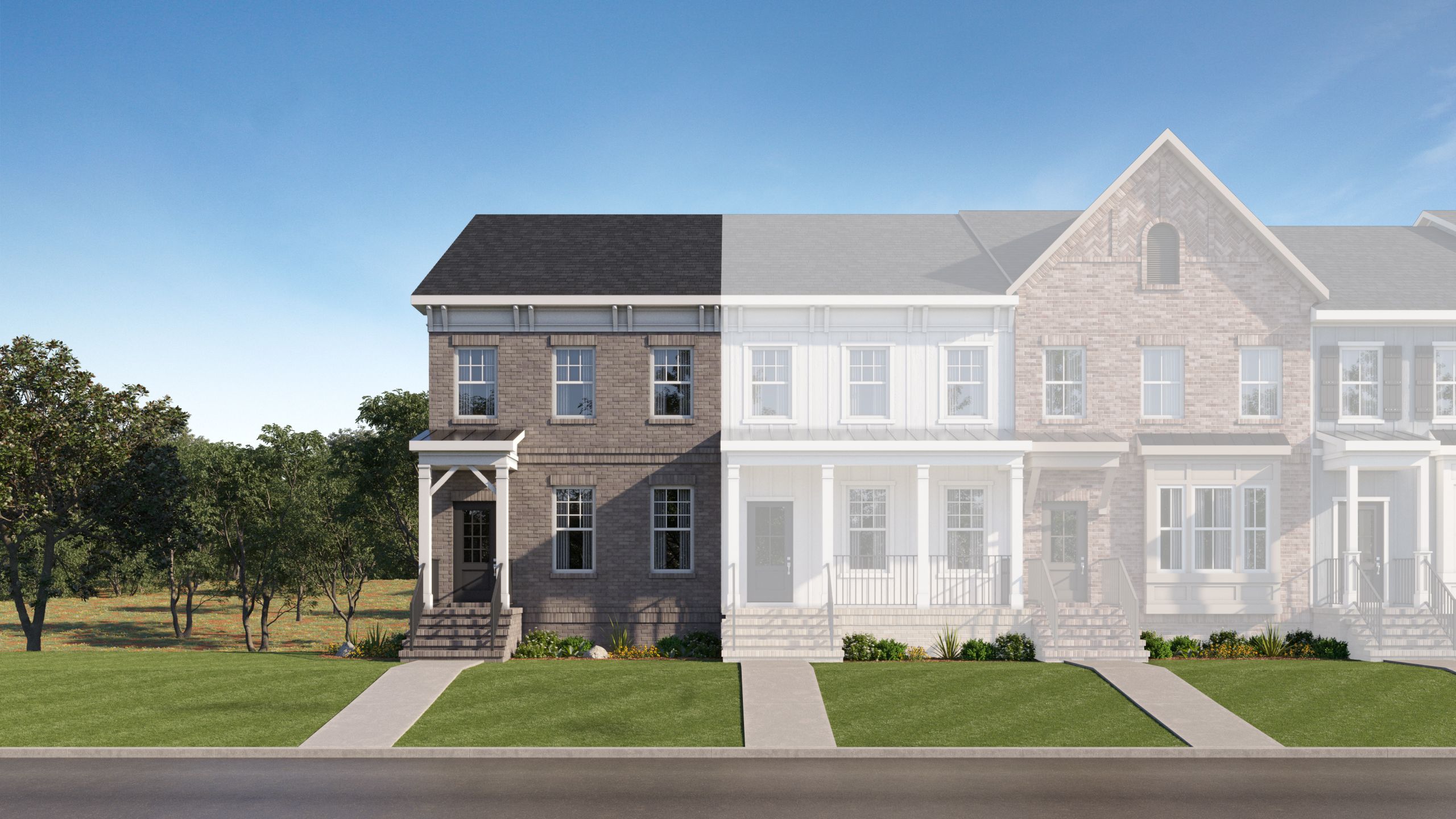 Preston - Forrest Crossing - Forrest Crossing Townhomes: Woodstock, Georgia - Lennar