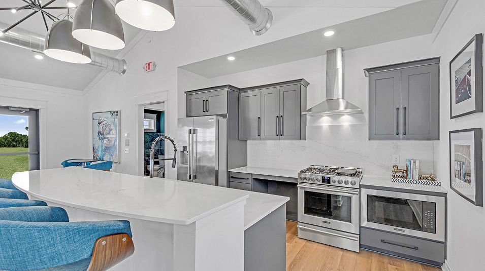 Cedar Hills Amenity Clubhouse Interior Kitchen 1of5