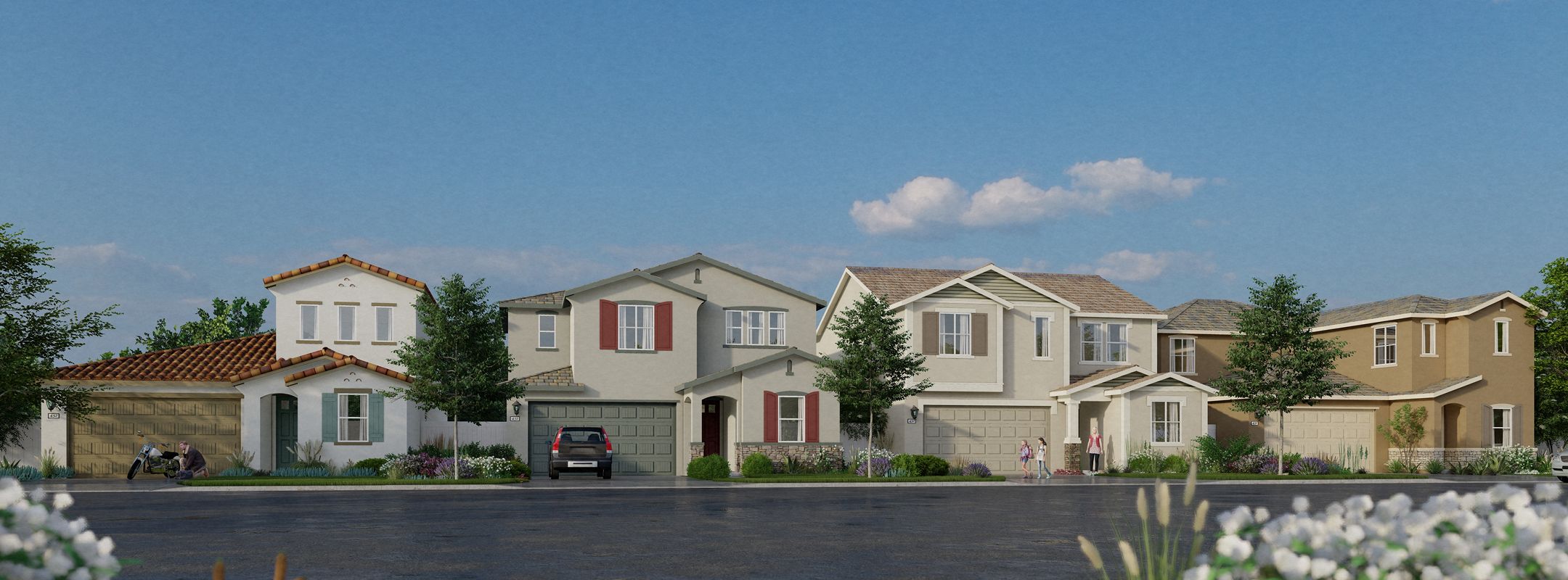 Shoreside Westlake Streetscape