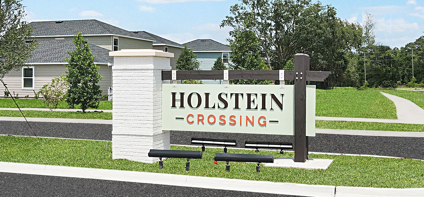 Holstein Crossing Amenity Monument 2of2