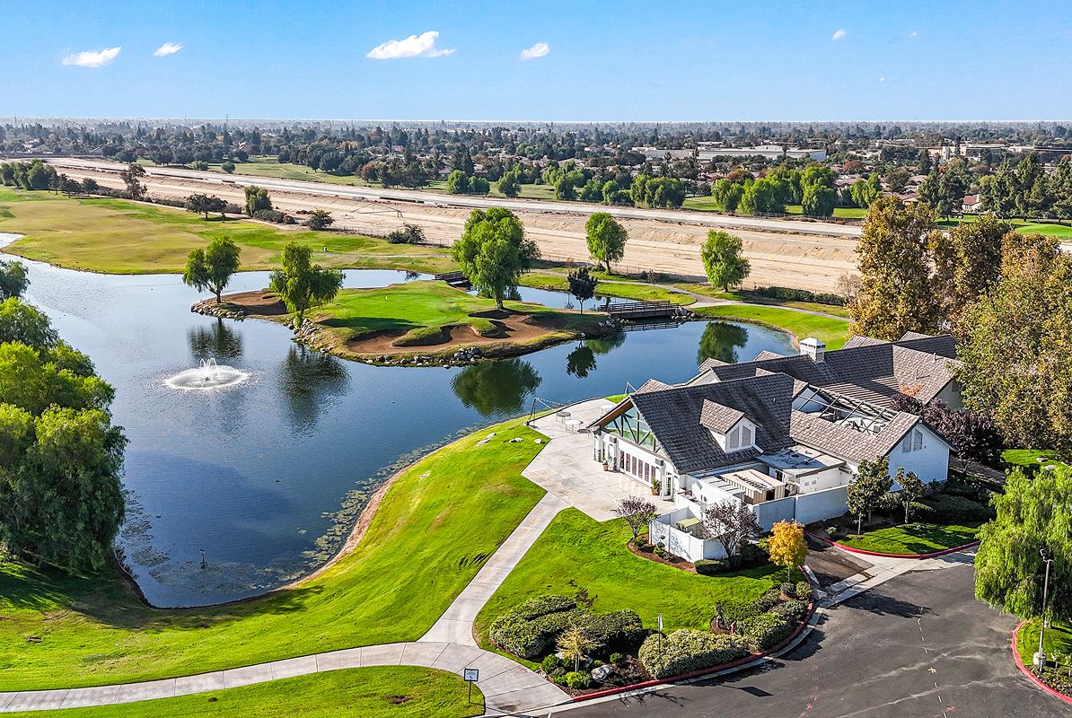 Bakersfield Aerial Links Riverlakes Ranch Golf Course Photoshoot 1of10