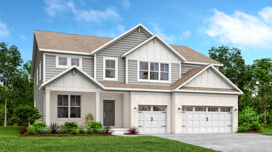 Oxford - Beyers Estates - Beyers Estates Cornerstone: Fortville, Indiana - Lennar