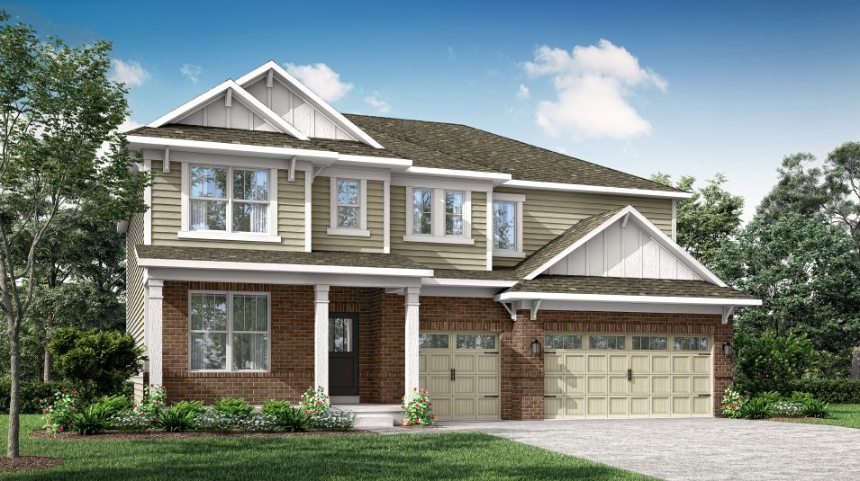 Fairmont - Beyers Estates - Beyers Estates Cornerstone: Fortville, Indiana - Lennar