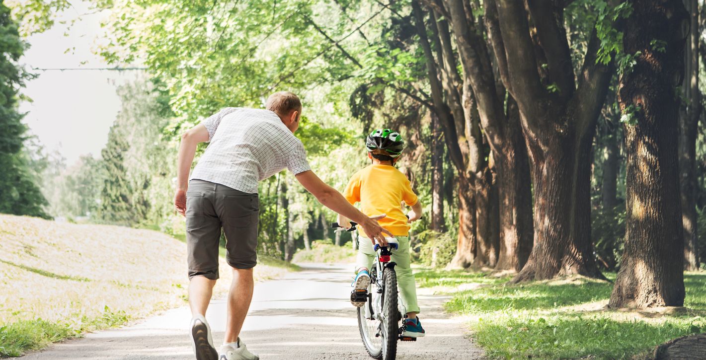 Bike Trail Stock Image
