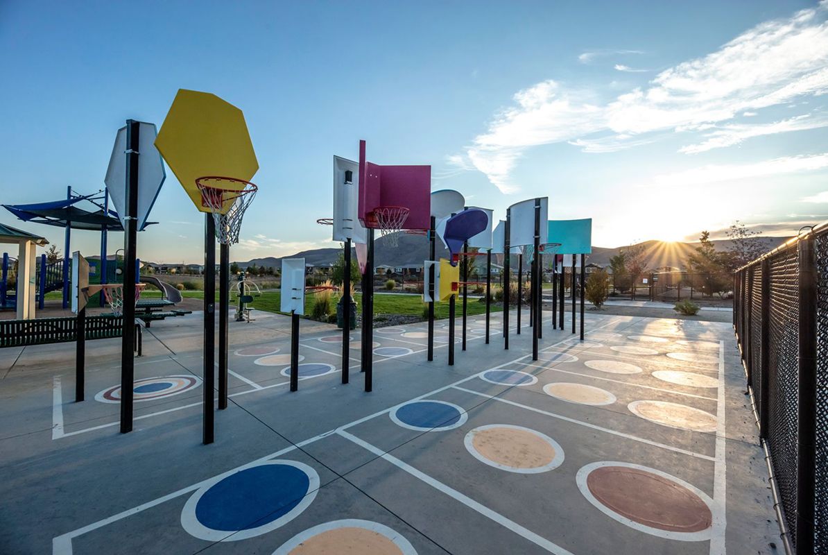 Reno Cyan Park Basketball Court