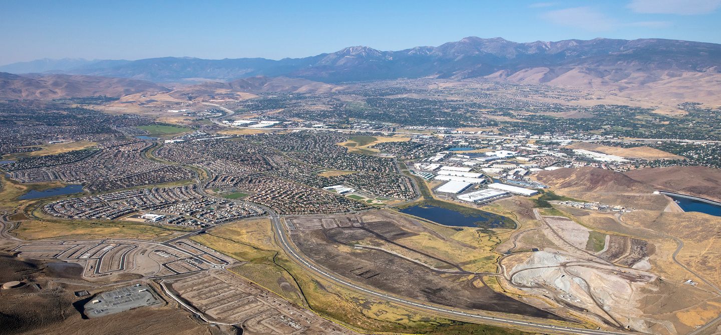 Creekbend Talus Valley East Aerial