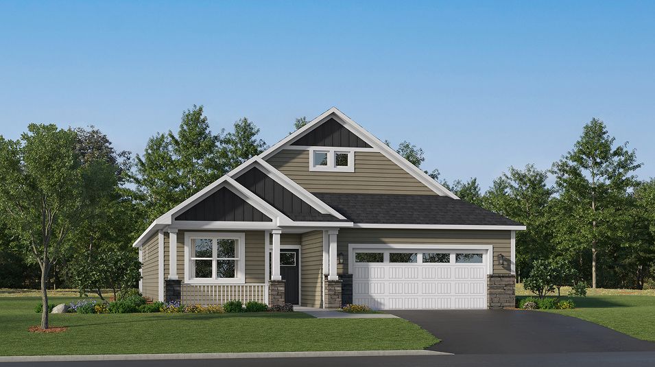 Brighton - Watermark - Lifestyle Villa Collection: Lino Lakes, Minnesota - Lennar