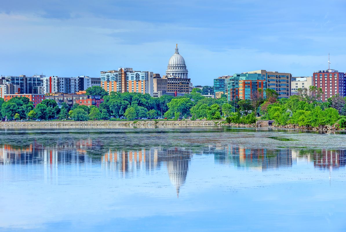 WI Madison Skyline