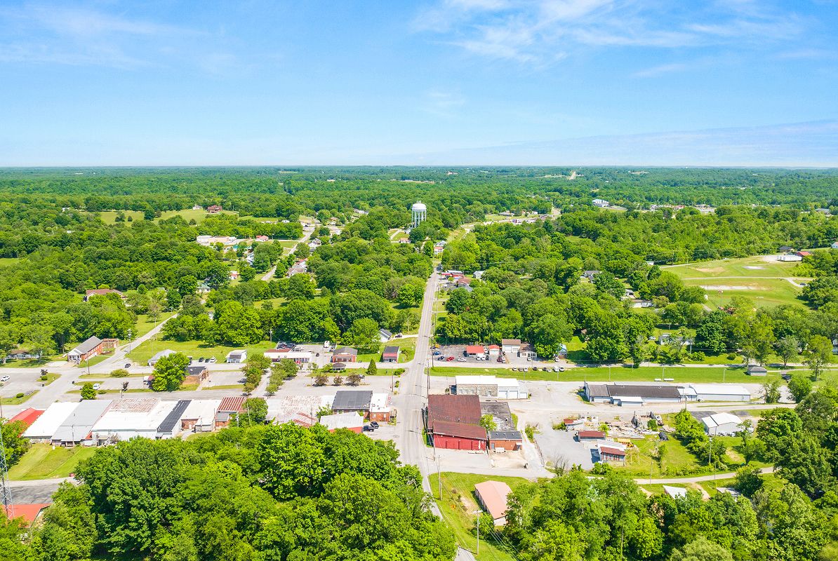 Westmoreland Downtown Aerial
