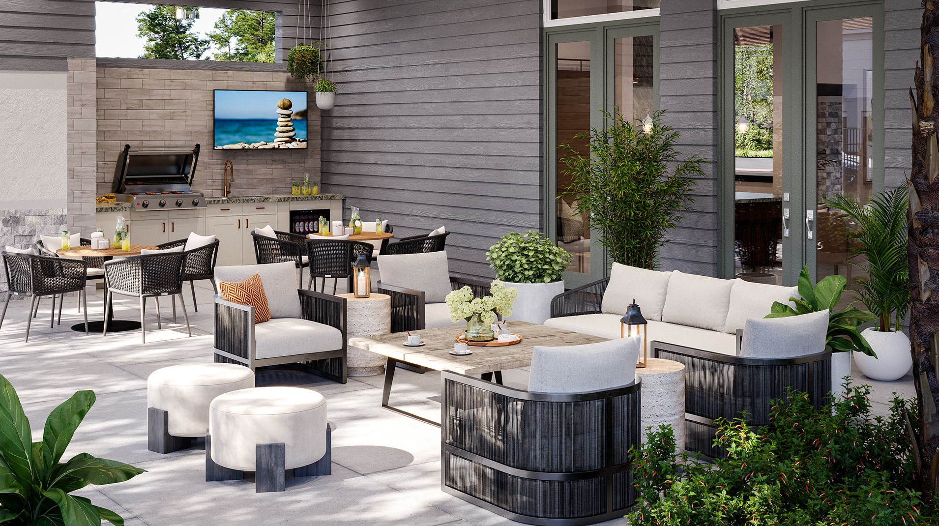 Lotis Wellington Clubhouse Exterior Terrace