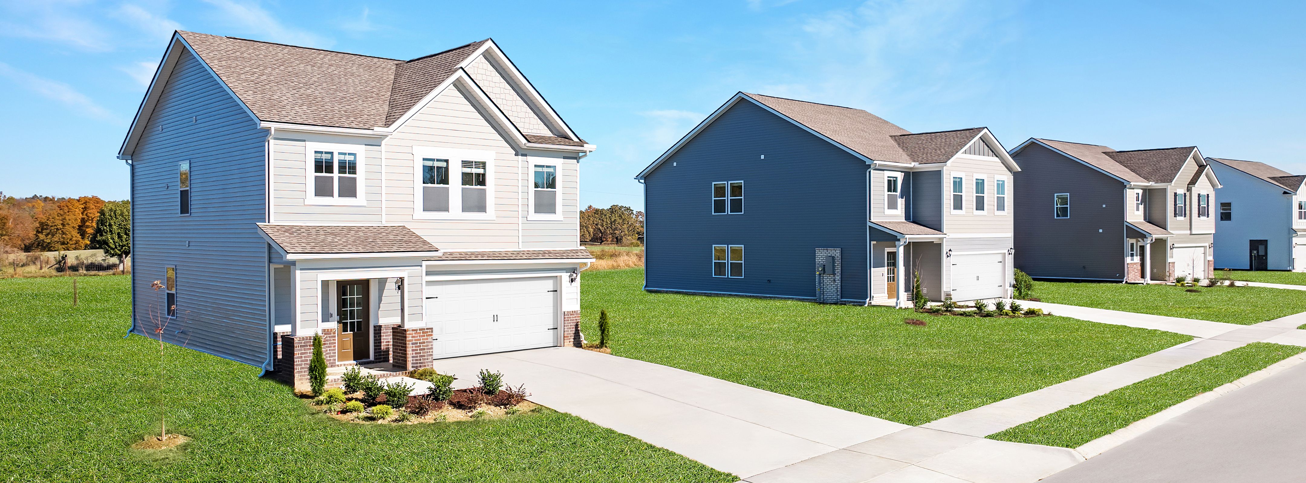 Pleasant Grove Farms Streetscape 2of6