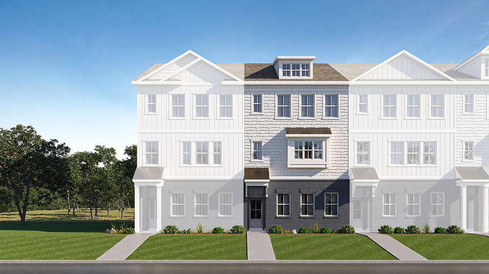 Amberly - Borough 33 Townhomes: Chattanooga, Tennessee - Lennar