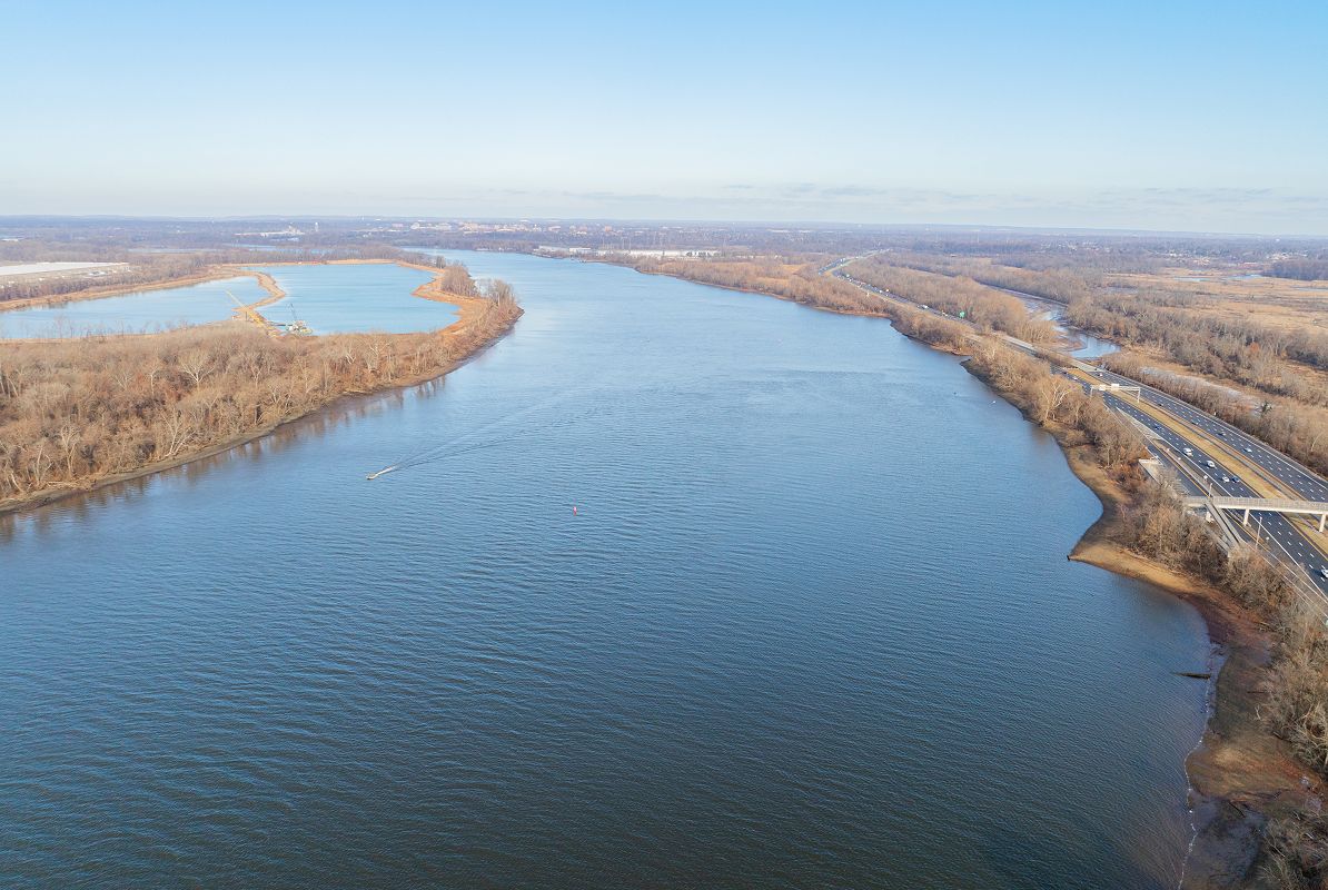 CNJ Bordentown Aerial Delware River 1of2 092925