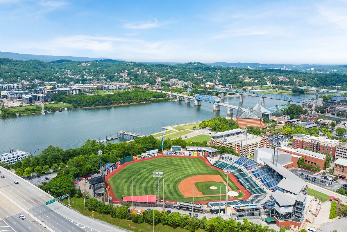 Chattanooga Aerial A T& T Field 2of3