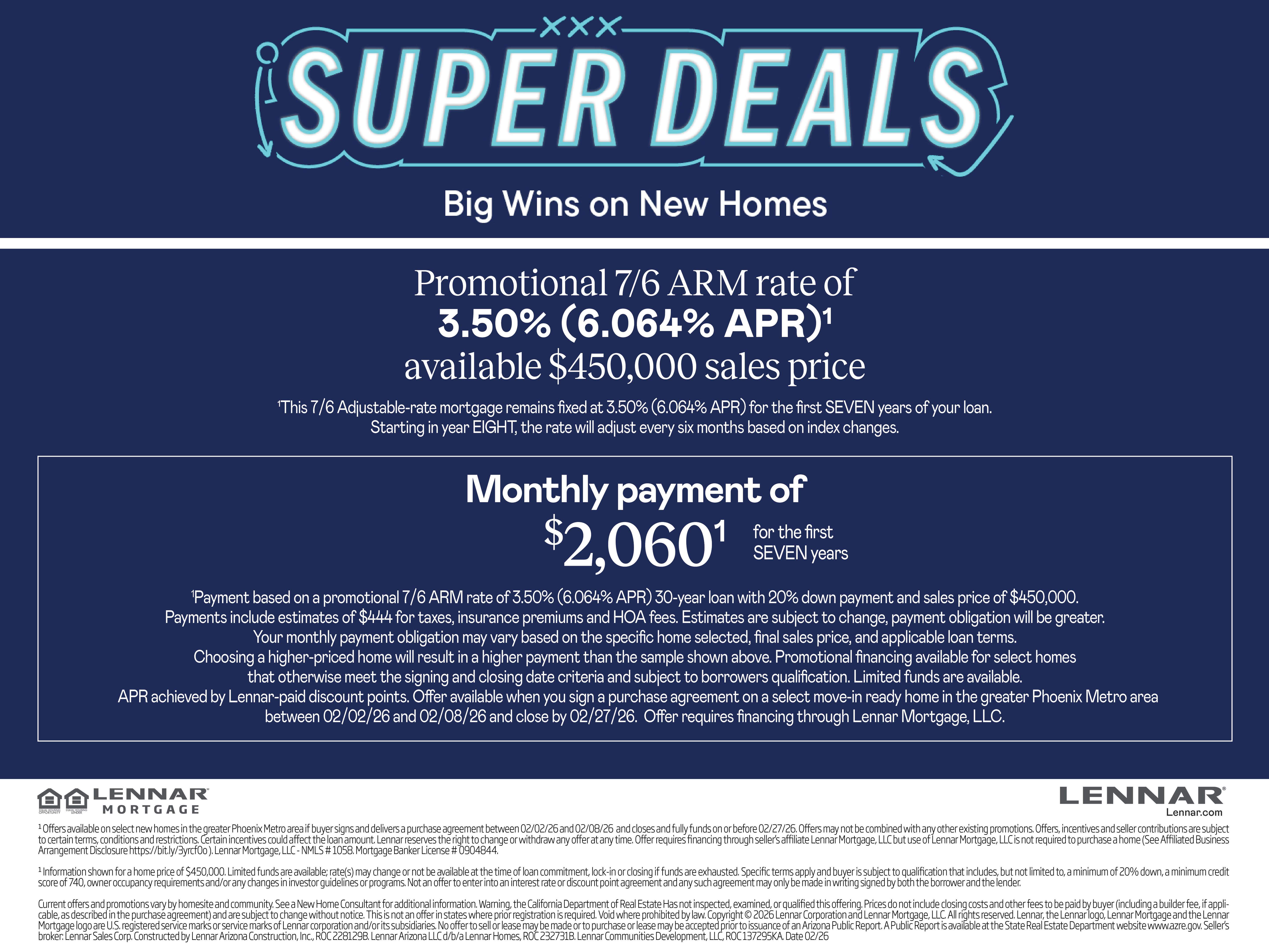 7 6 ARM Zillow 2 2 26