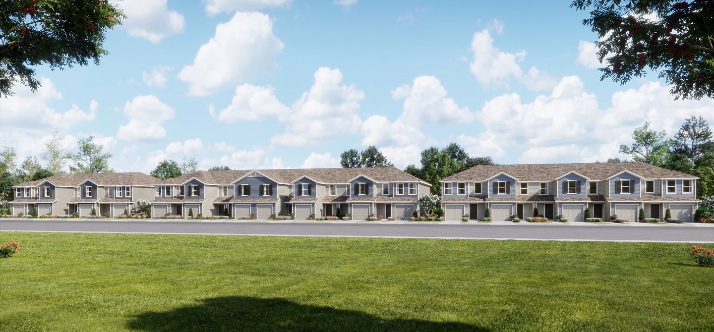 Grandview Townhomes Streetscape 2 4 26