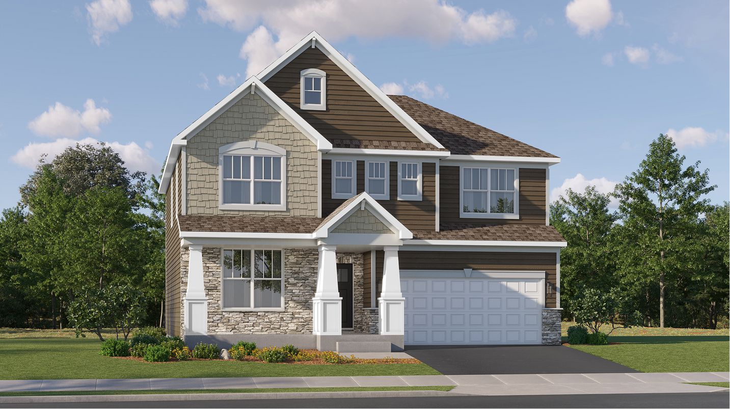 Rainier - Ashbury - Medallion Series: South Elgin, Illinois - Lennar