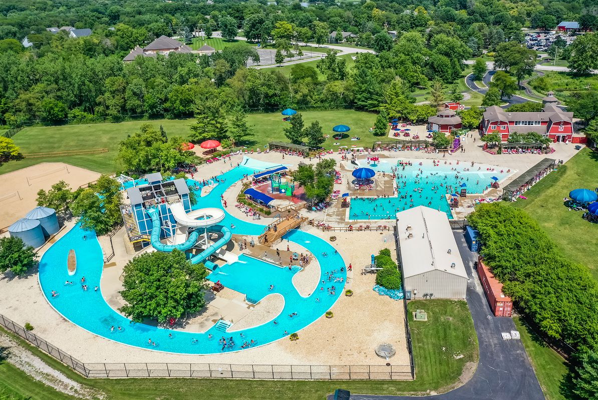 Aurora Aerial Splash Country Water Park