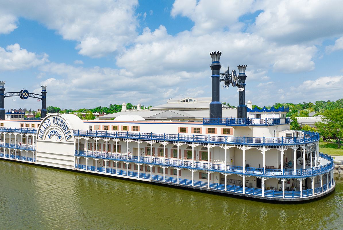 CHI Elgin Aerial Grand Victoria Casino Riverboat 1of4