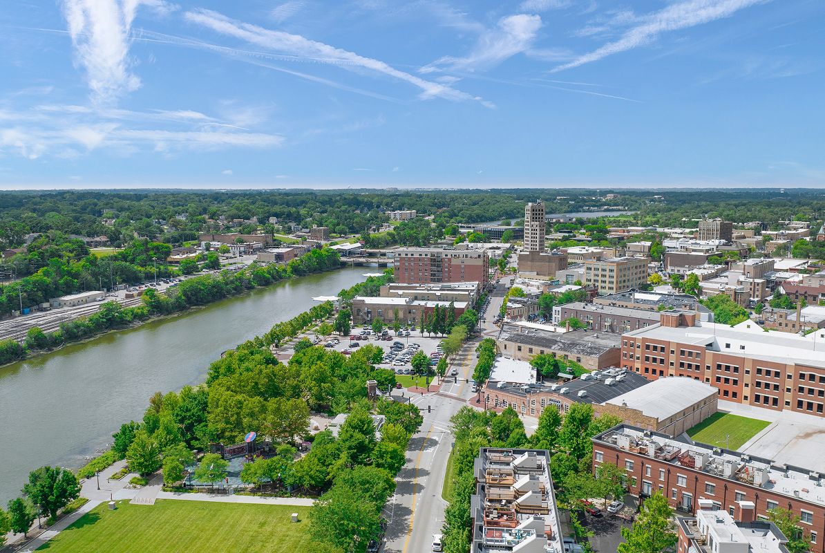 CHI Elgin Aerial Downtown 1of2