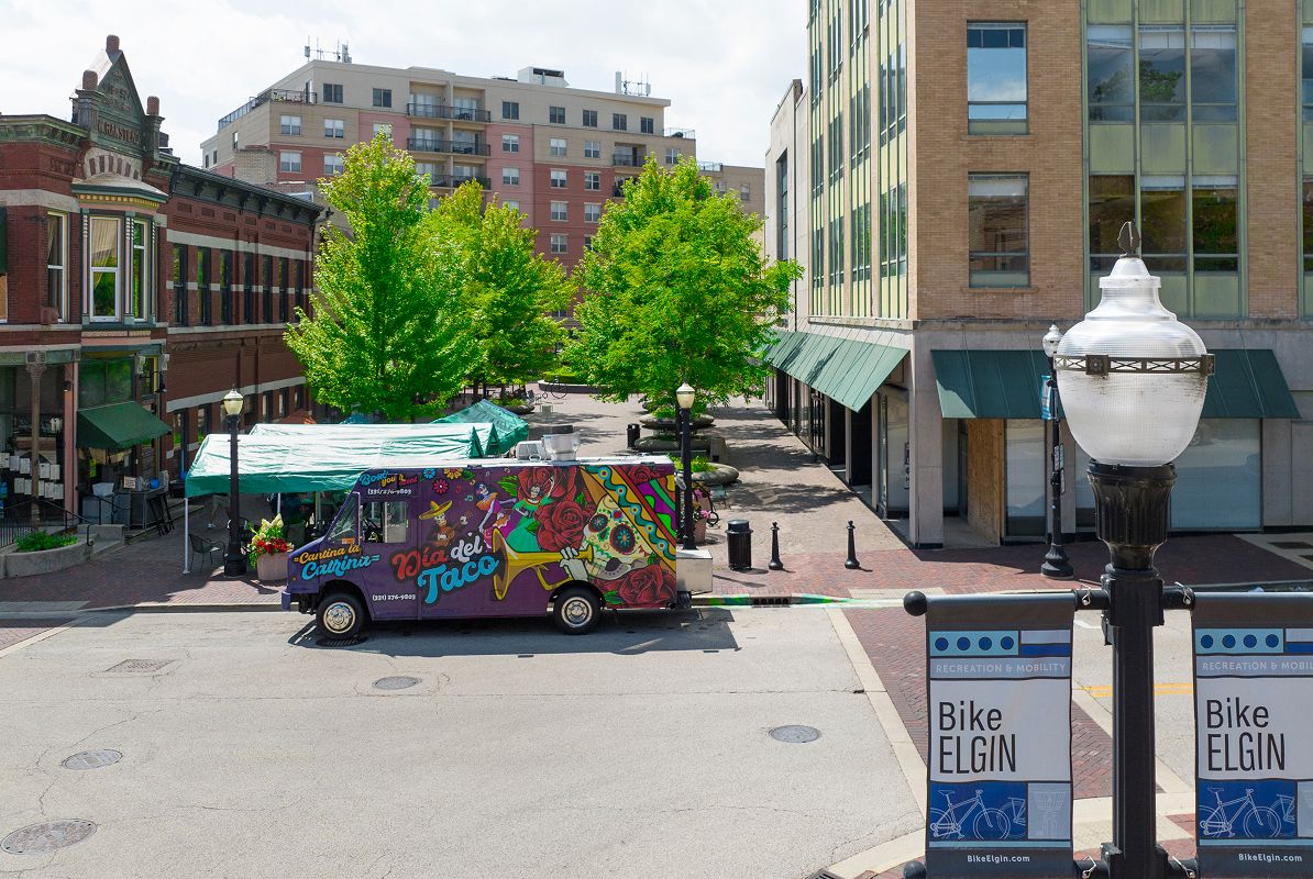 Elgin Aerial Downtown Photoshoot 2of2