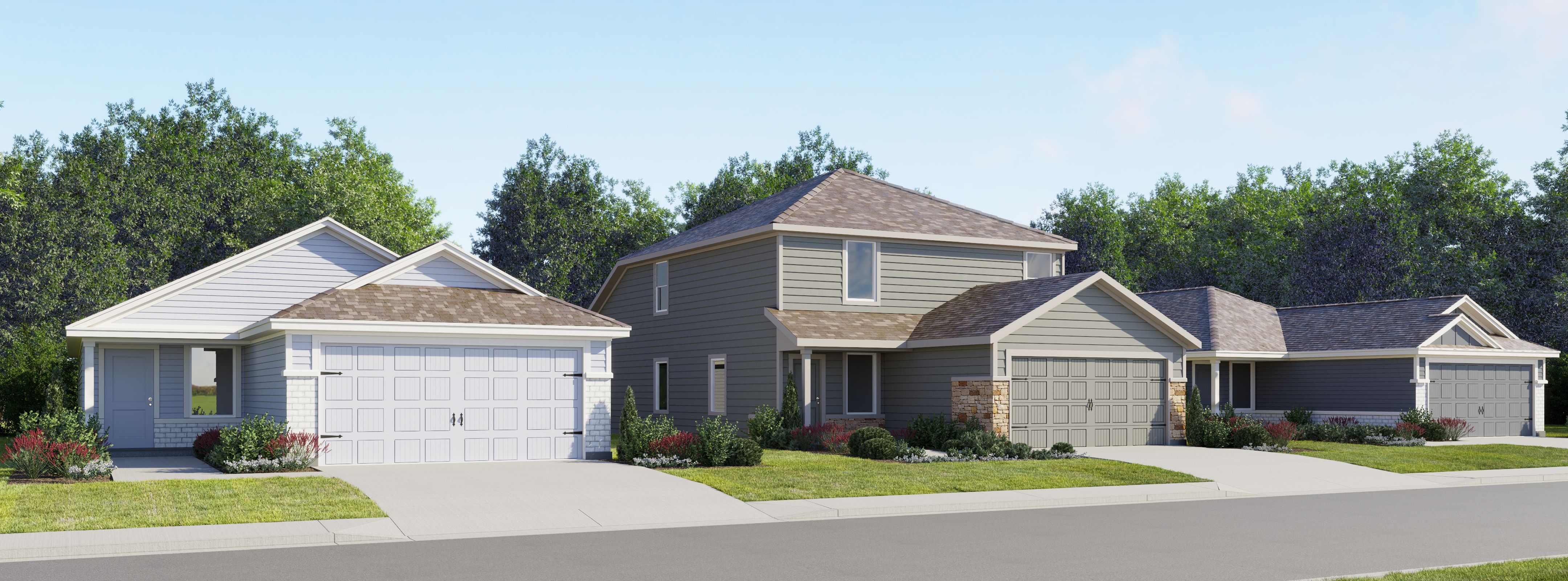 Crosswinds Cottage Streetscape