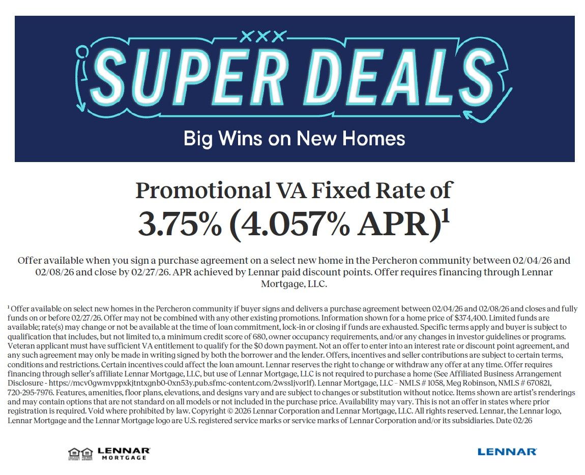 Super Deals 3 75% VA Percheron 02 25 26