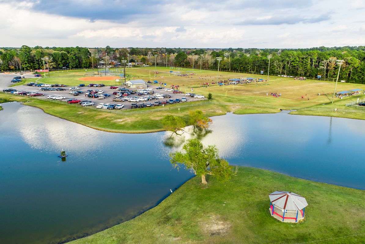 New Caney Aerial County Park Sports Fields 021126