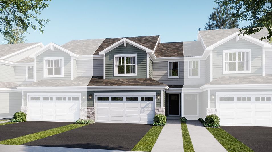 Marianne - Ashbury - Traditional Townhomes: South Elgin, Illinois - Lennar