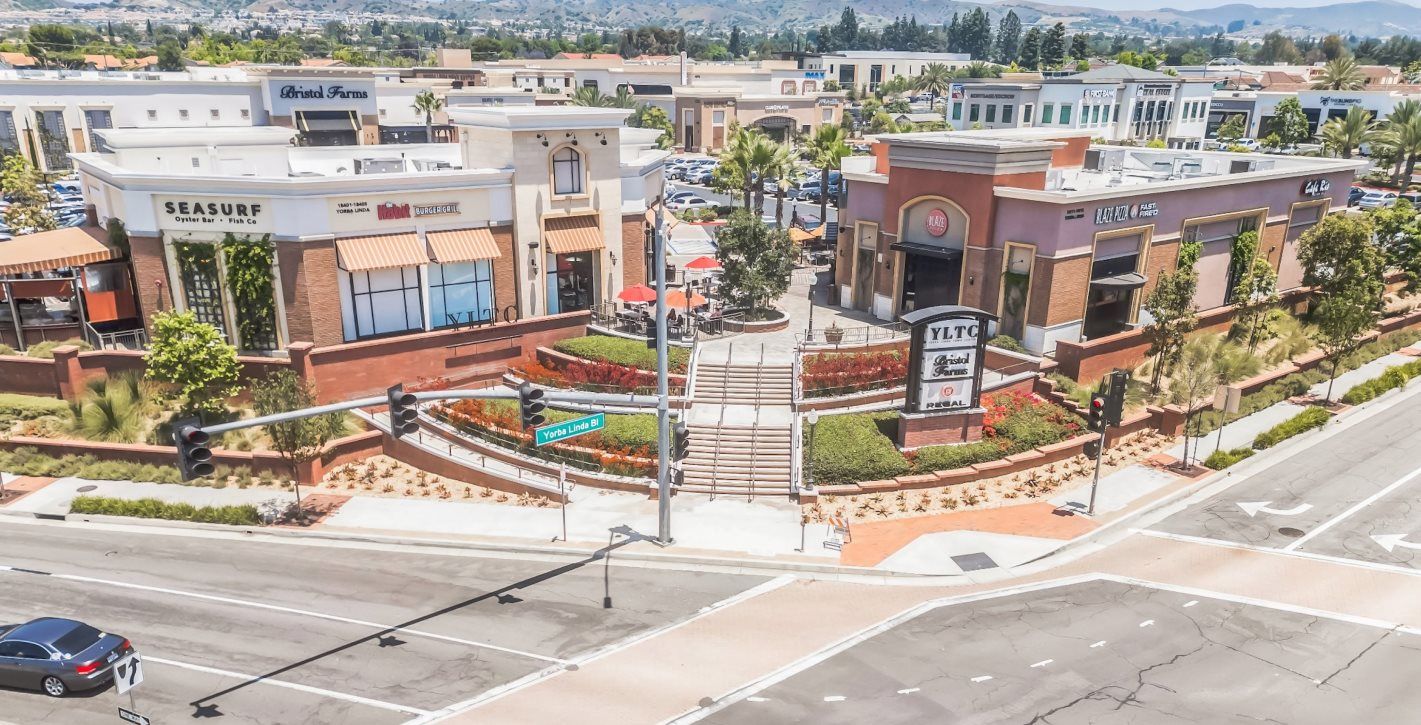 Yorba Linda Town Center aerial