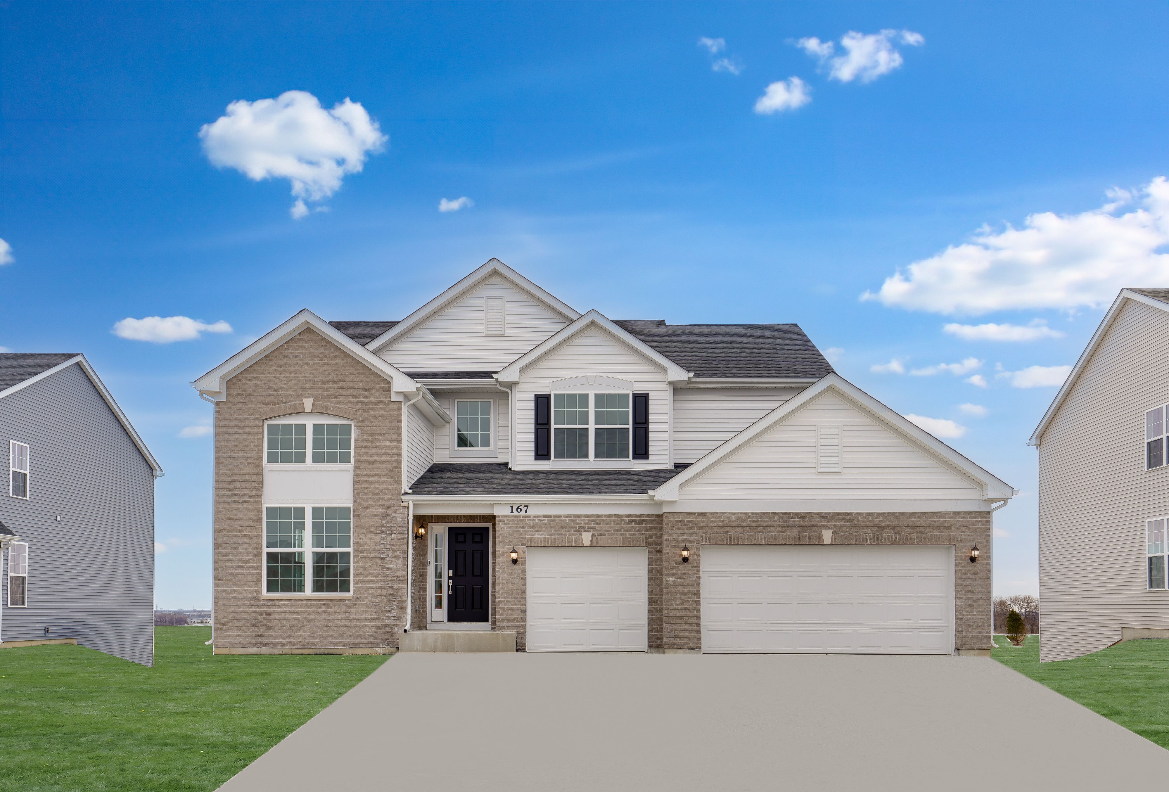 Raleigh - Hudson Pointe II - Landmark Series: Oswego, Illinois - Lennar