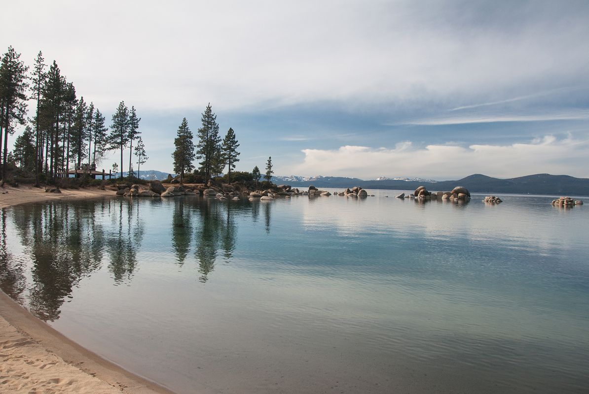 Lake Tahoe Shoreline Winter