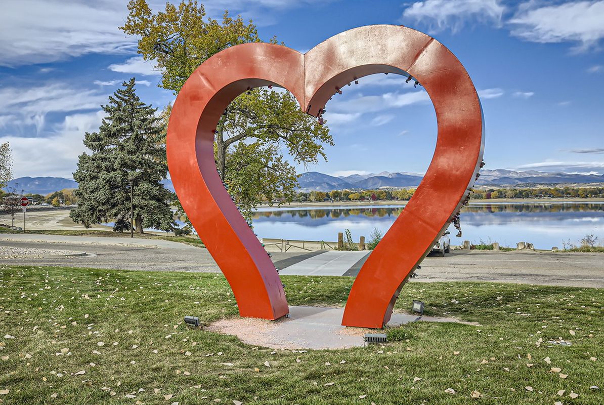 Loveland Lake Loveland Heart Sculpture 3of3