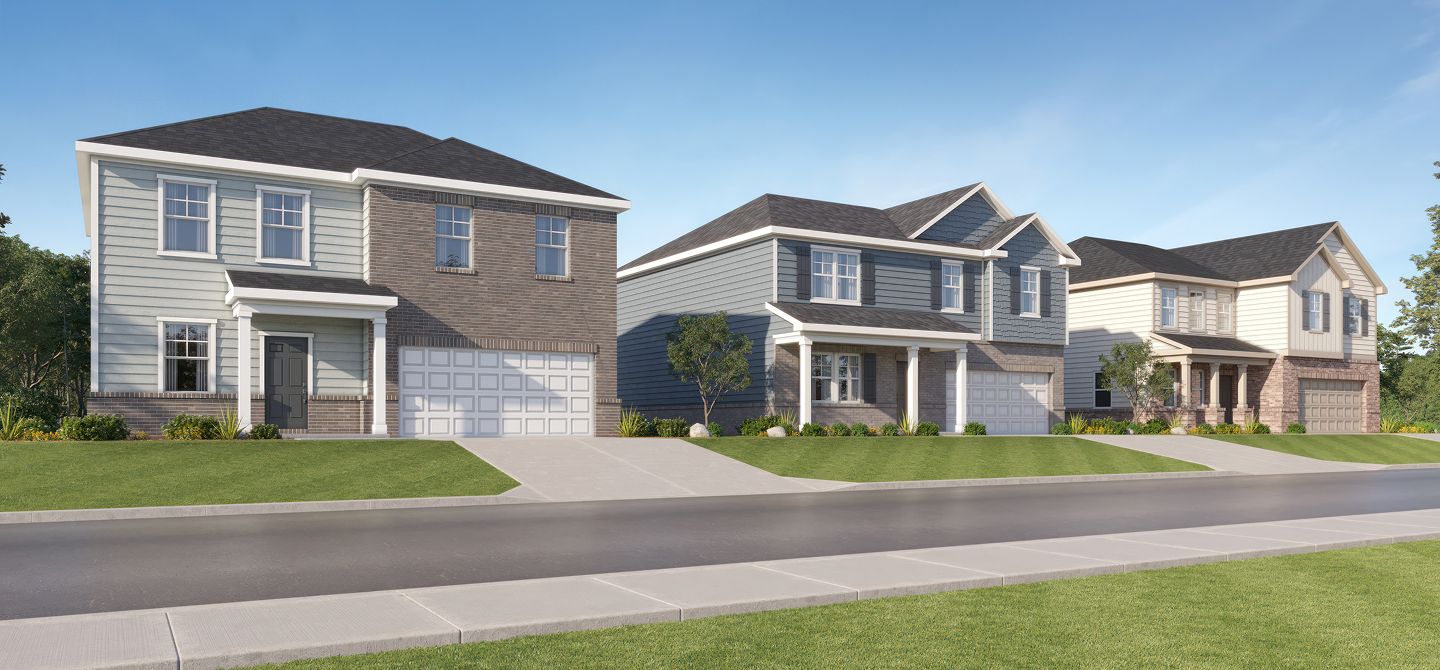 Peeksville Landing Streetscape