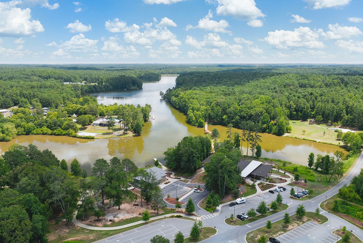 Winder Aerial Fort Yargo State Park