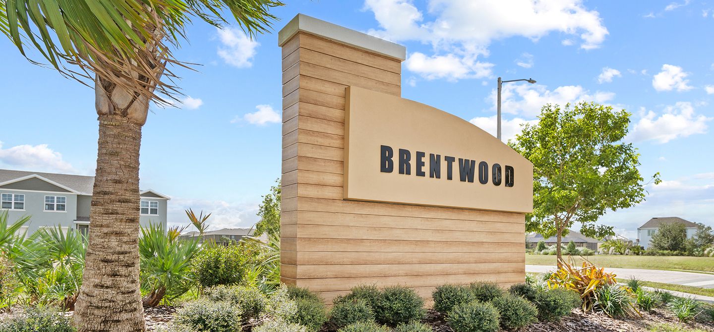 Brentwood Townhomes Monument Sign 2 20 26