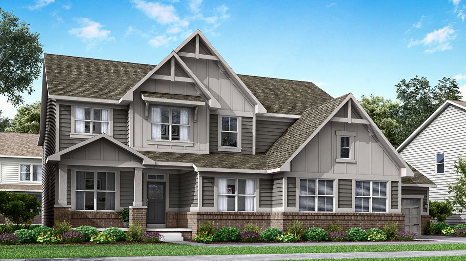 The Timbers - Timbers Architectural SL por Lennar en Indianapolis Indiana