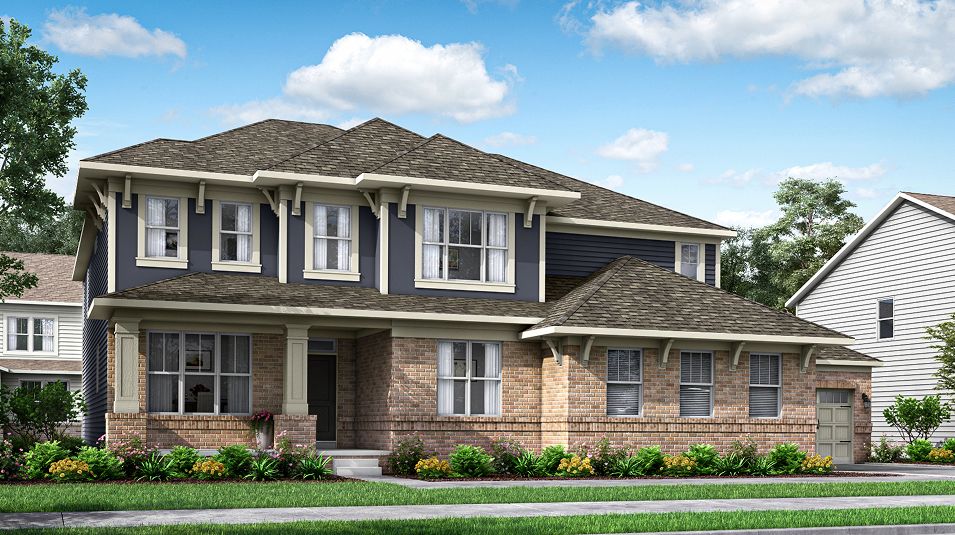 The Timbers - Timbers Architectural SL por Lennar en Indianapolis Indiana