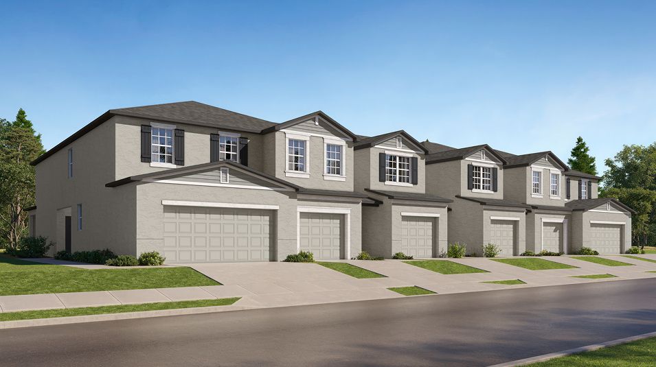 Bimini - Prosperity Lakes - The Townhomes: Parrish, Florida - Lennar