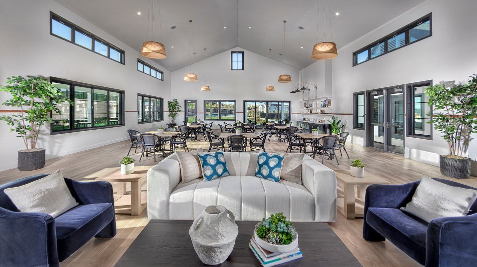 Tracy Hills Amenity Clubhouse Interior 1of2