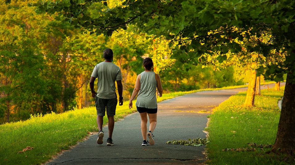 N Pic Exercise Walking Park Couple